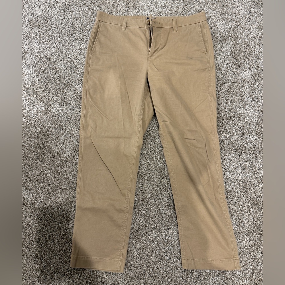 Jcrew, straight leg, high waisted pant